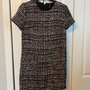 Tweed mini dress